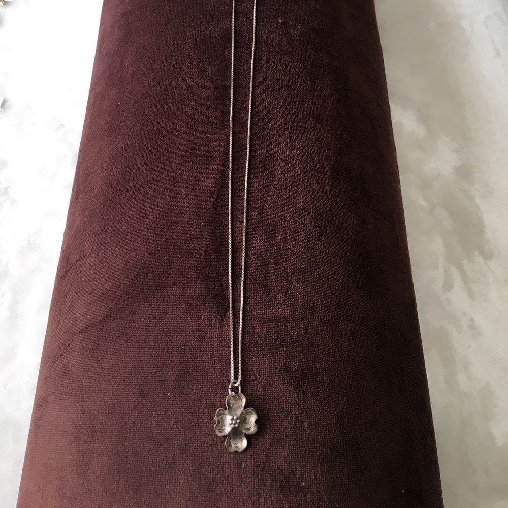 Stuart Nye Hand Wrought Small Dogwood Necklace